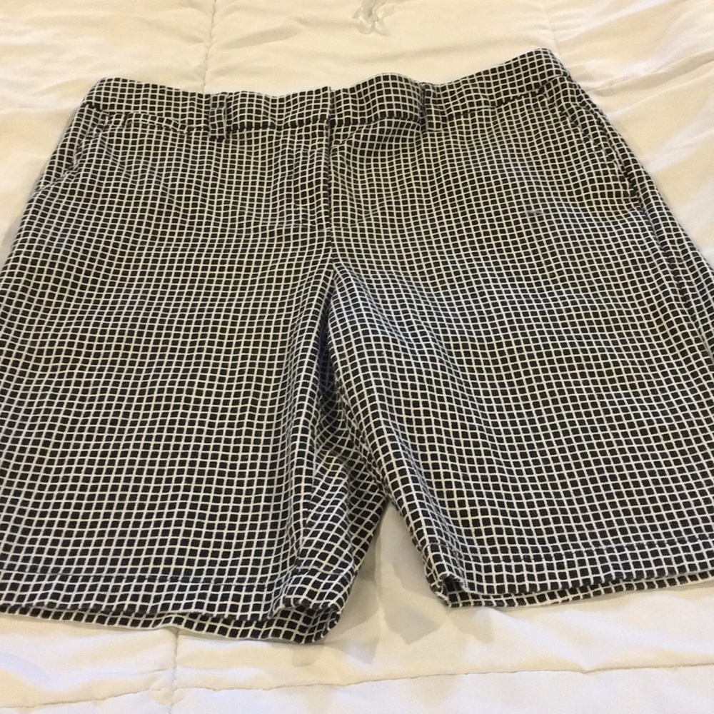 Lands End Checkered Bermuda’s